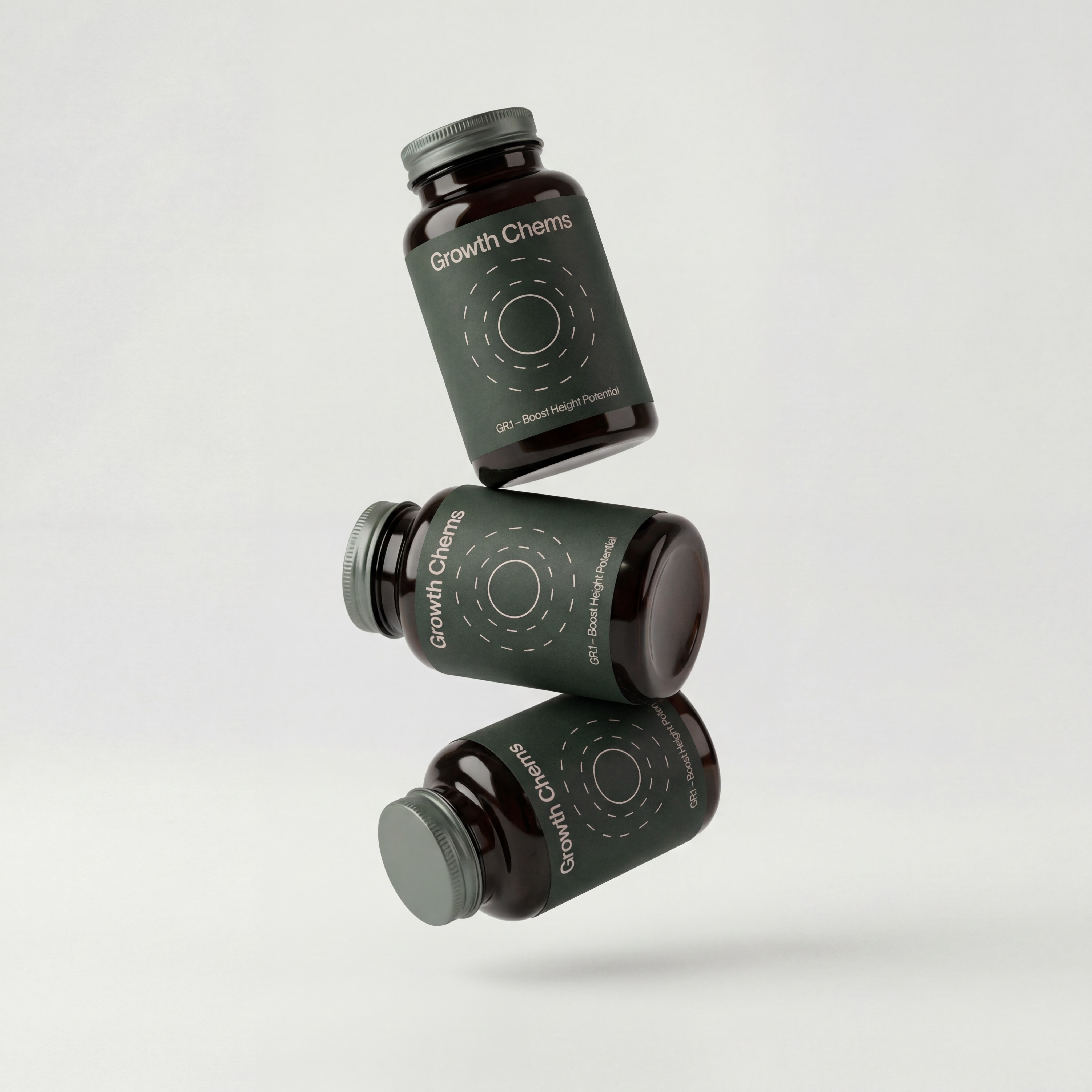 Growth Chems GR.1 bottles